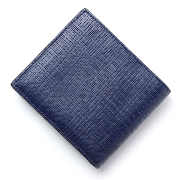 ロエベ 財布コピー LINEN NAVY BLUE 2018 折りたたみ財布