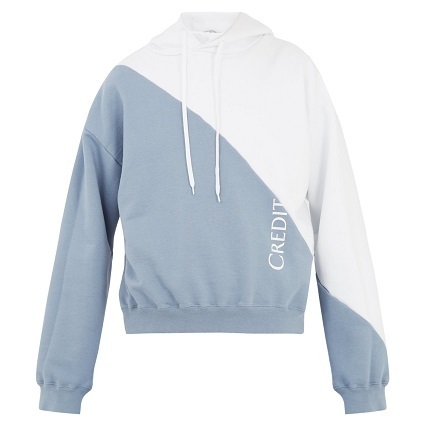 ヴェトモン パーカー コピー VETEMENTS 新作 カッコイイ バイカラー パーカー