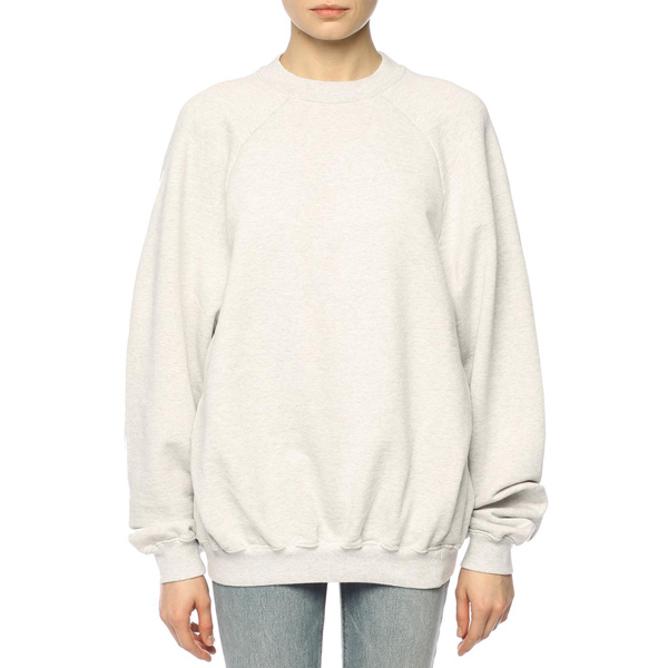 ヴェトモン tシャツ コピー VETEMENTS Unskinny コットン スウェット/グレー