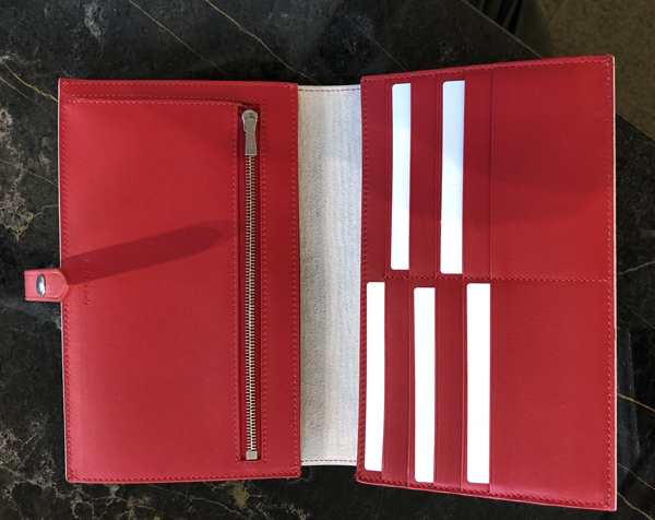 セリーヌ 財布コピー 18SS新作 人気 Strap Largeサイズ PopRed ストラップ