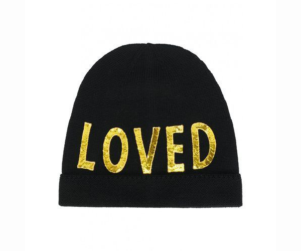 19AW  グッチキャップ グッチスーパーコピー LOVEDビーニーキャップでスポーティな気分をプラス ブラック