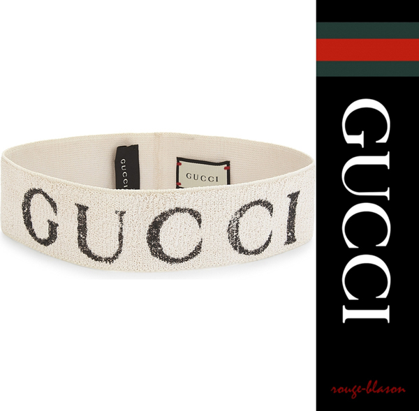 2025新作 グッチ キャップ グッチスーパーコピー ヘッドバンド Logo cotton-blend headband