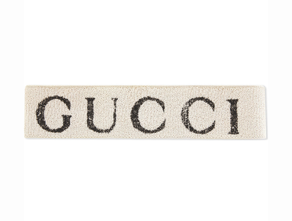 2025新作 グッチ キャップ グッチスーパーコピー ヘッドバンド Logo cotton-blend headband