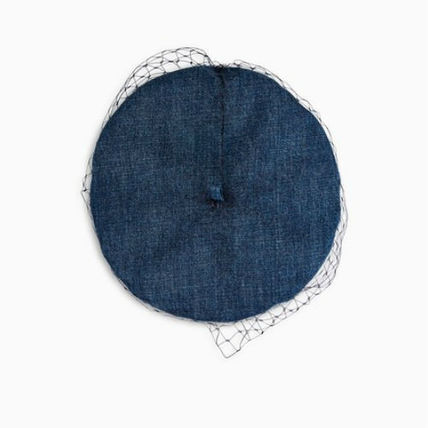 2025新作人気 ディオール キャップスーパーコピー ディオール BERET A VOILETTE NOIR ET DENIM
