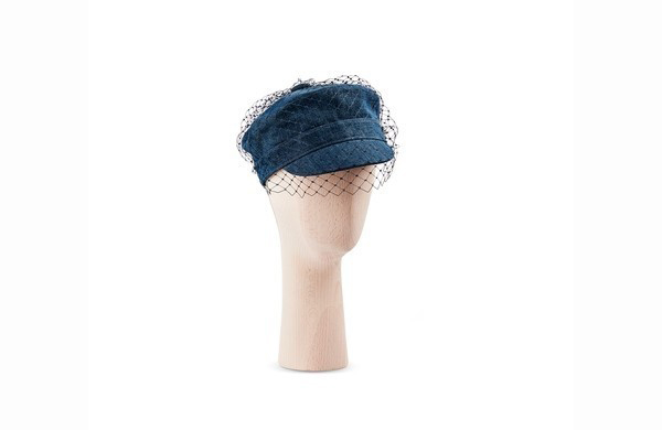 2025新作人気 ディオール キャップスーパーコピー ディオール BERET A VOILETTE NOIR ET DENIM