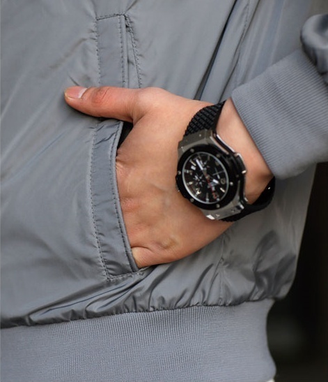 モンクレール コピー MONCLER 2019 MIROIR トリコロールライン ブルゾン GRAY ジャケット