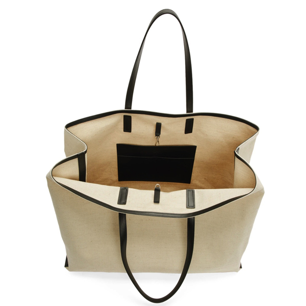 JIL SANDER ジルサンダー コピー キャンバス ラージ トートバッグ 収納力もあり