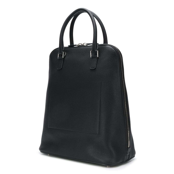 Jil Sander ジルサンダー コピー ファスナートートバッグ ブラック