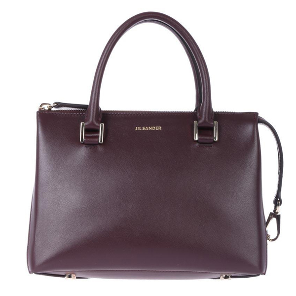 JIL SANDER ジルサンダー コピー レザーハンド クロスボディバッグ カーフスキン トップハンドル