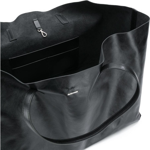 Jil Sander ジルサンダー コピー レザーロゴバケットバッグ
