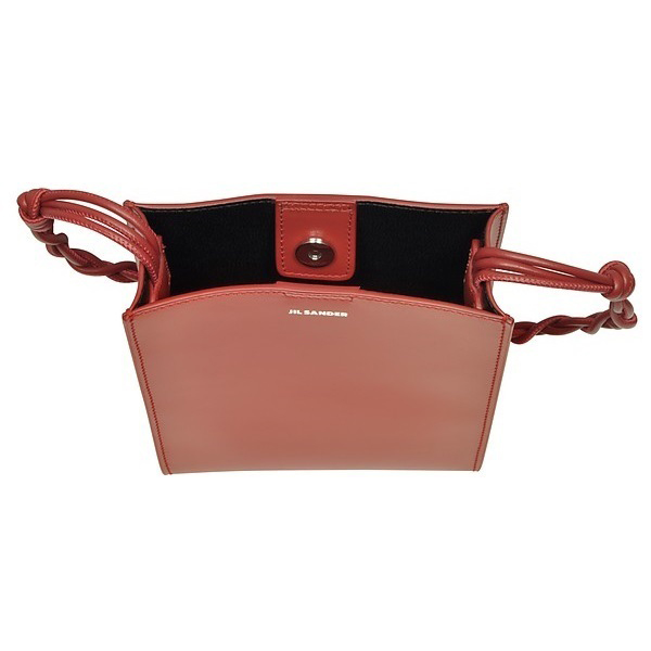 Jil Sander Tangle ジルサンダー コピー レザーショルダーバッグS DARK RED