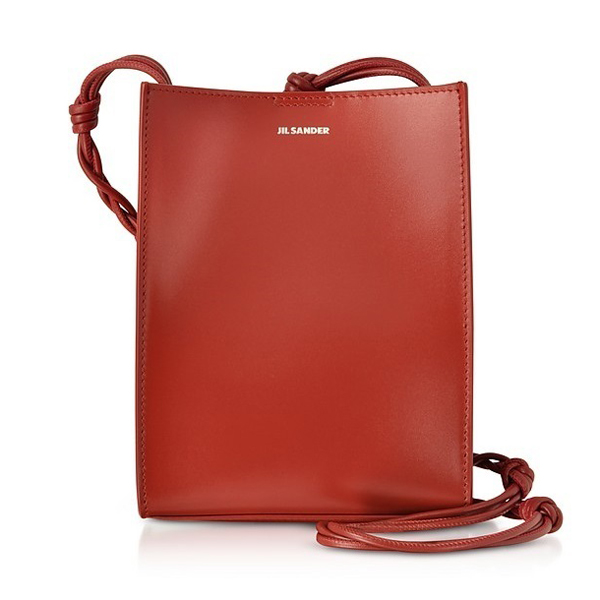 Jil Sander Tangle ジルサンダー コピー レザーショルダーバッグS DARK RED