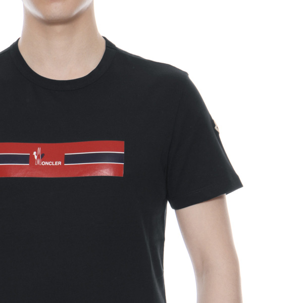 モンクレール MONCLER Tシャツ コピー メンズ 8037150 8390T 778 半袖Tシャツ NAVY ダークブルー