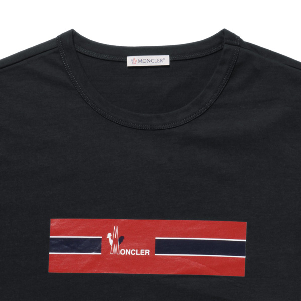 モンクレール MONCLER Tシャツ コピー メンズ 8037150 8390T 778 半袖Tシャツ NAVY ダークブルー