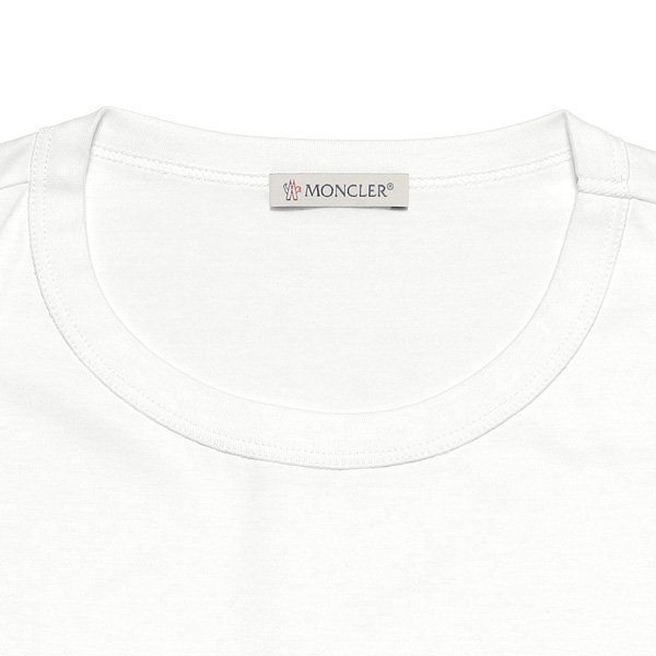 モンクレール MONCLER Tシャツ コピー レディース 8083400 8390X 001 半袖Tシャツ WHITE ホワイト
