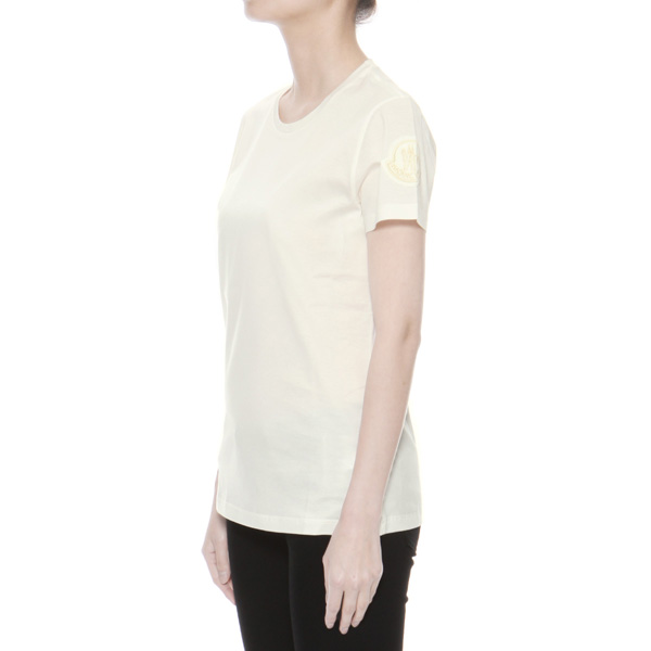 モンクレール MONCLER Tシャツ コピー レディース 8086261 V8002 035 半袖Tシャツ WHITE ホワイト