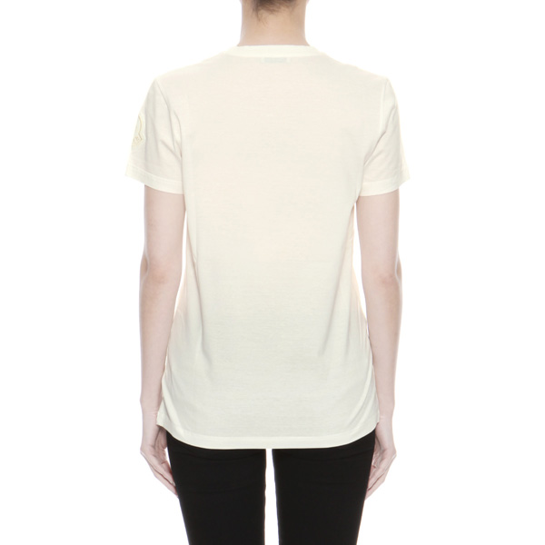 モンクレール MONCLER Tシャツ コピー レディース 8086261 V8002 035 半袖Tシャツ WHITE ホワイト